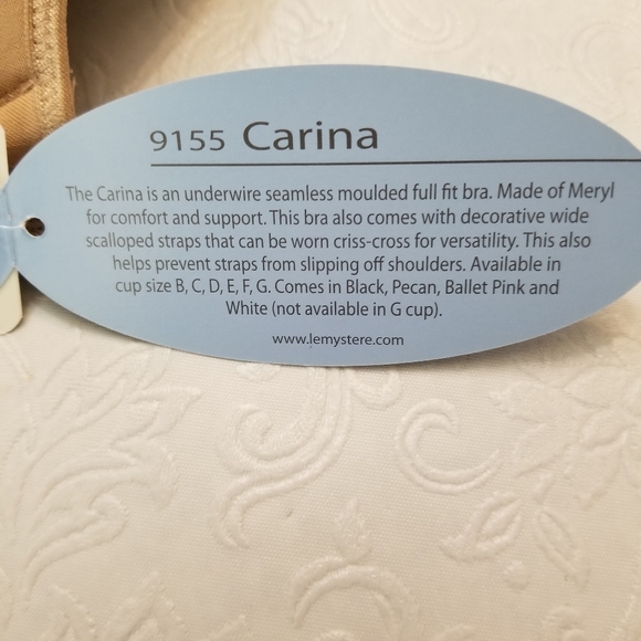 Le Mystere Renaissance Carina Bra in 42F - Picture 7 of 9